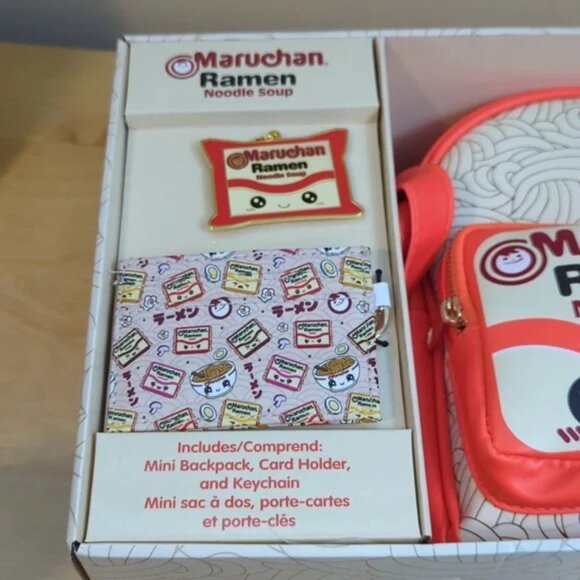 Maruchan Ramen Noodle Soup mini Backpack Set - brand new - Picture 2 of 14